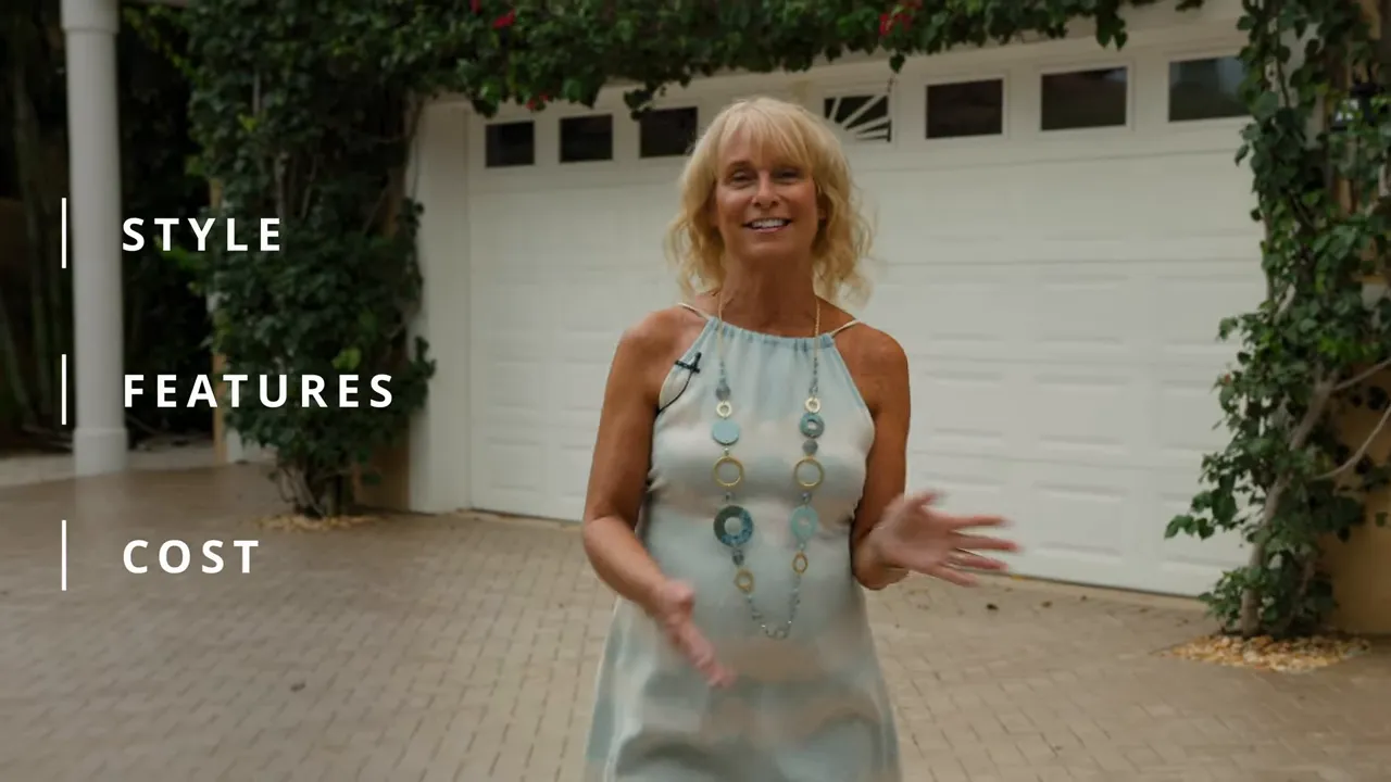 Lisa introducing staging to camera