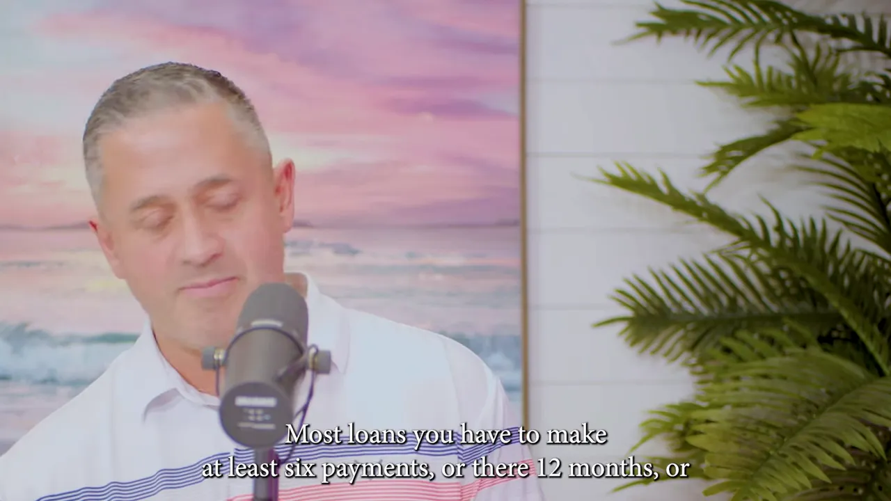 Discussing prepayment flexibility and short-term payoff