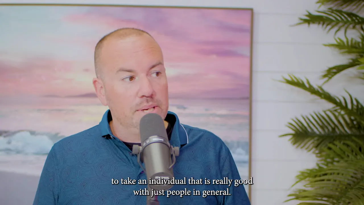 Example of agent rapport and swag in training