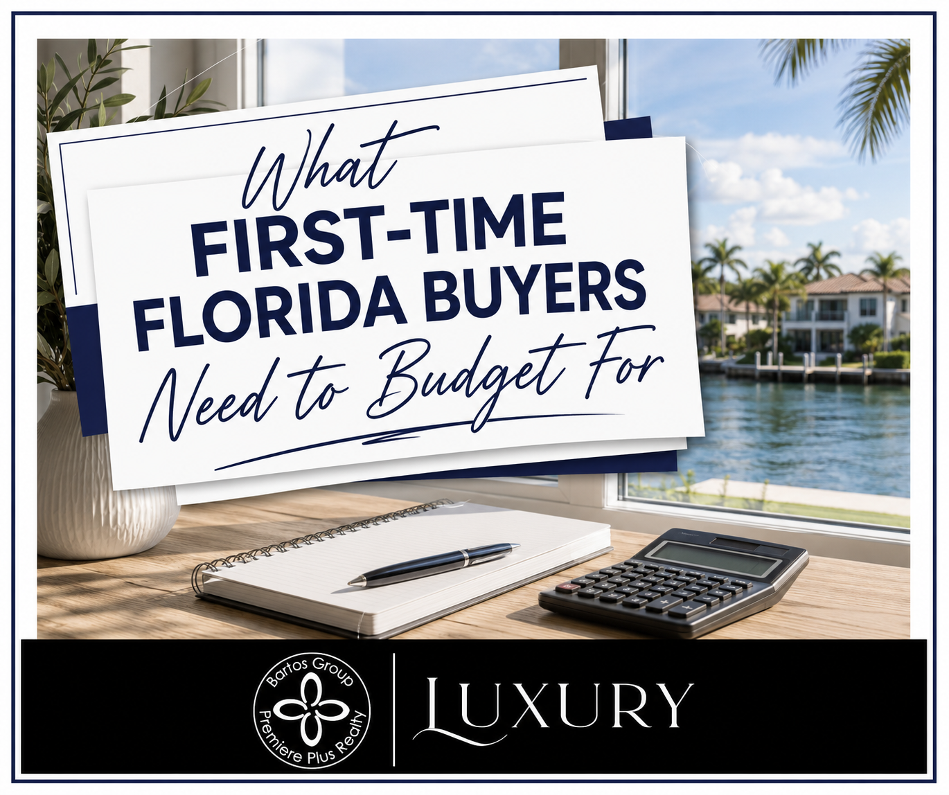 Discover what first-time Florida buyers need to budget for, including closing costs, insurance, HOA fees, taxes, flood insurance, and homeownership expenses.