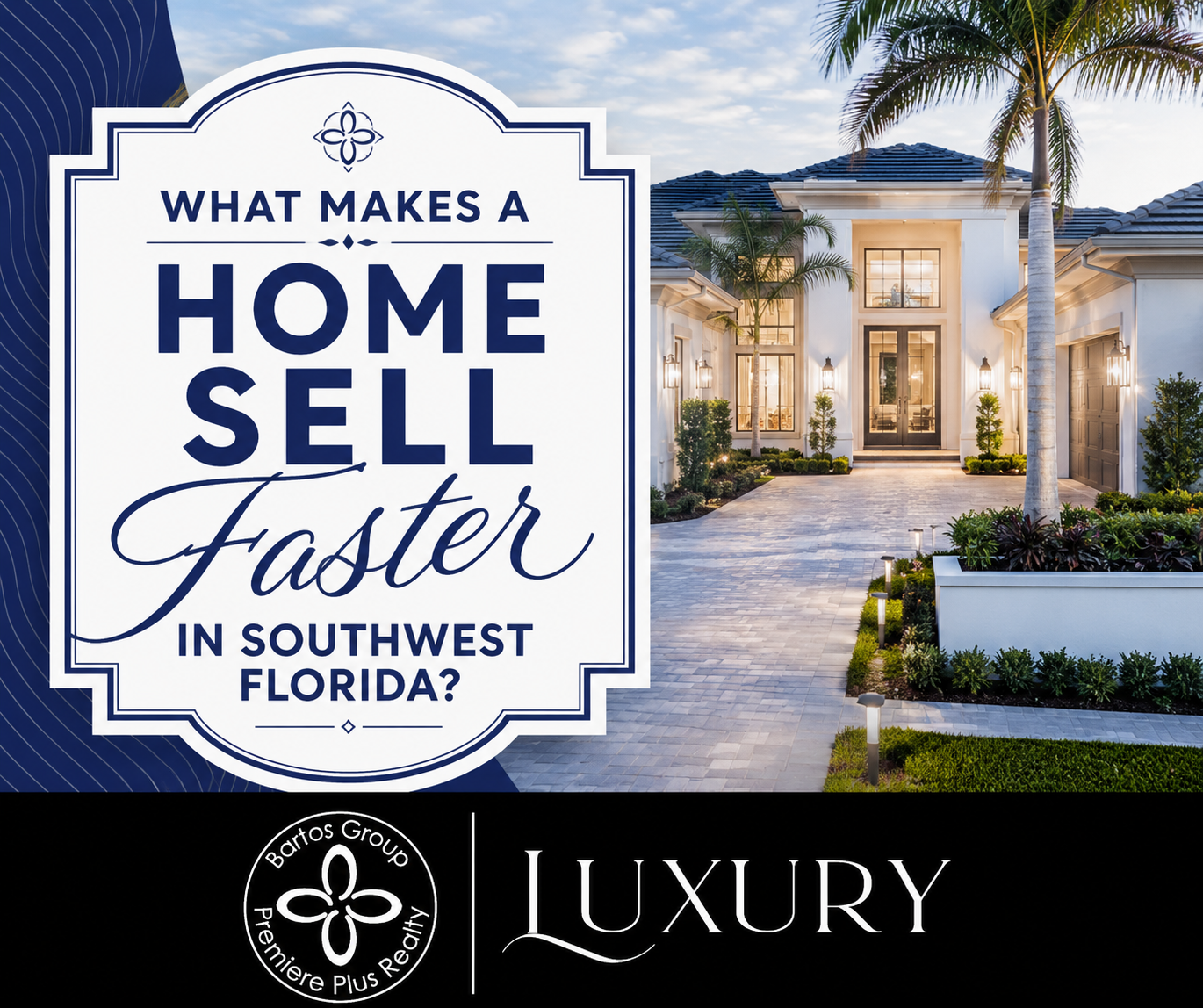 Learn what helps homes sell faster in Southwest Florida, including pricing, staging, photography, and 2026 buyer trends.