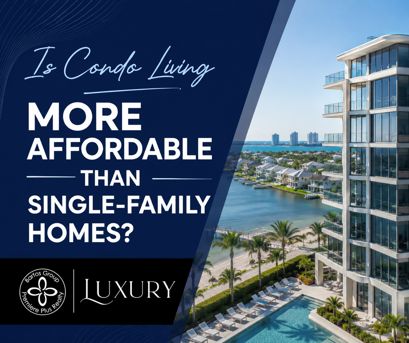 Discover whether condos or single-family homes are more affordable in Southwest Florida, including HOA fees and insurance.